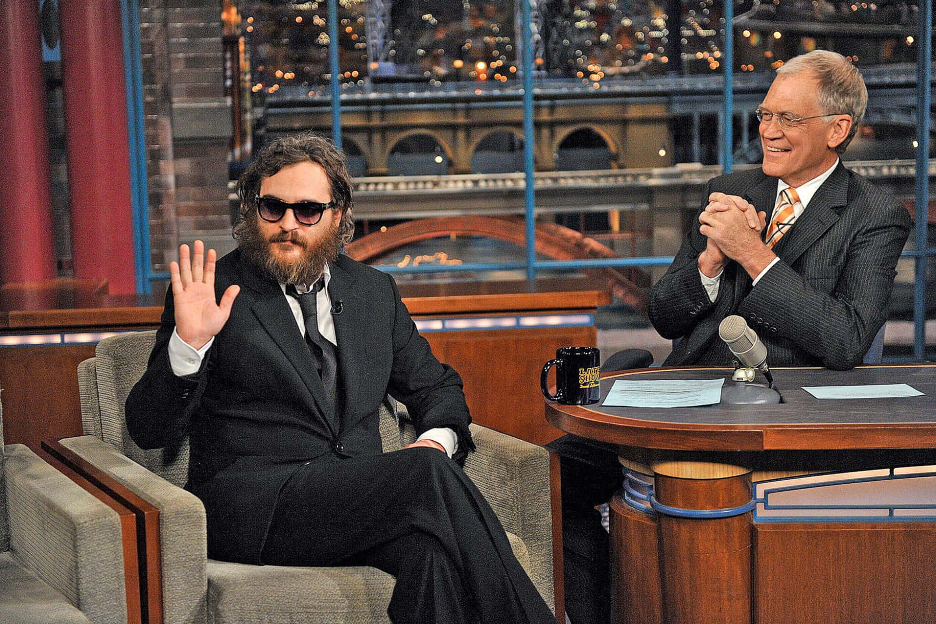 Interview Joaquin Phoenix With David Letterman Picture