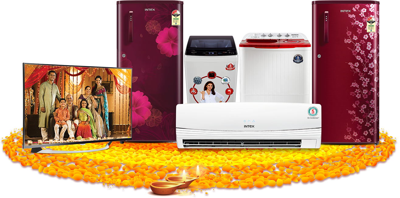 Intex Home Appliances Collection PNG
