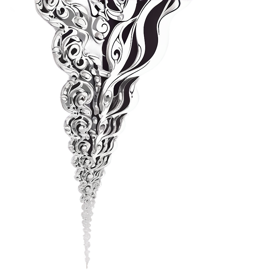 Intricate Artistic Line Art Png Yog PNG