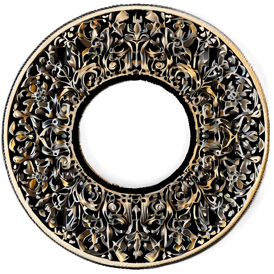 Intricate Circle Sketch Png Wrb PNG