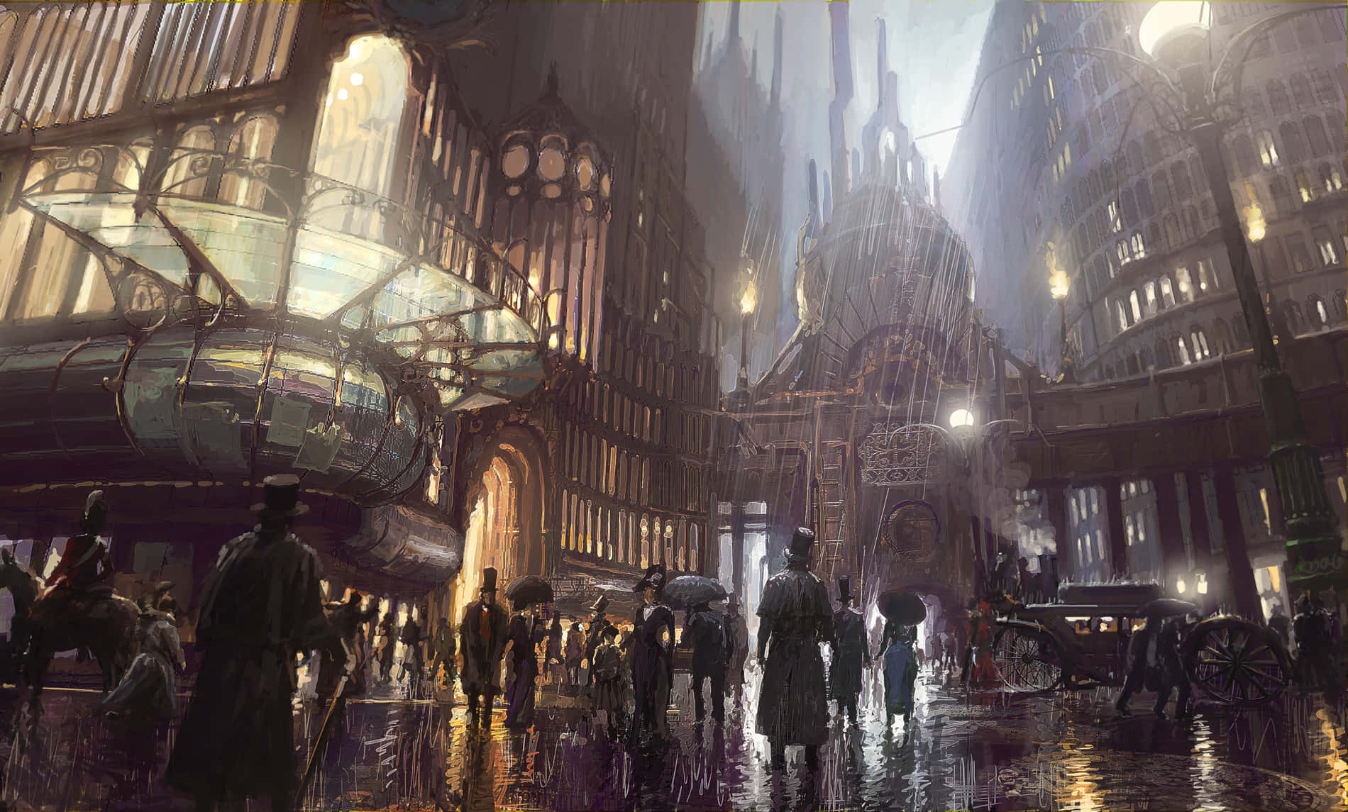 Intricate Complexity Of A Steampunk World