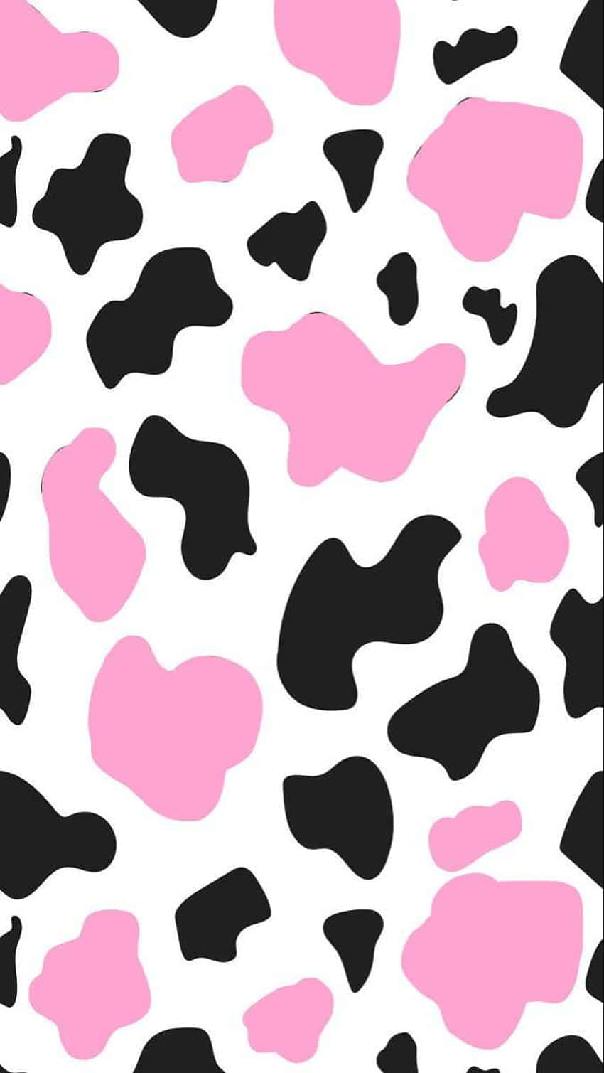 Intricate Cow Print Pattern