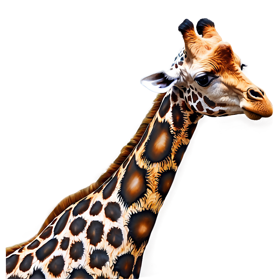 Intricate Giraffe Print Png 69 PNG