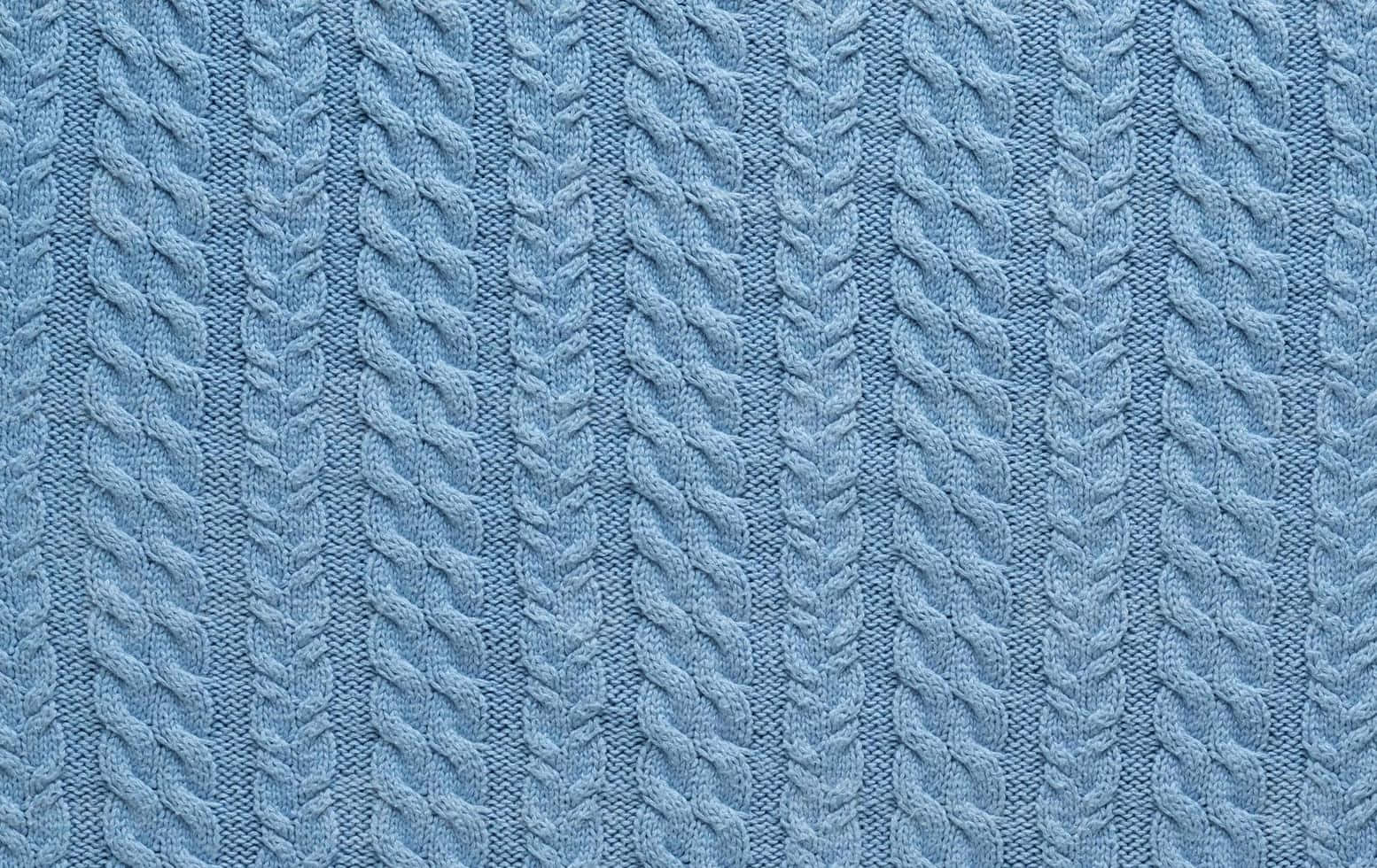 Intricate Knitted Wool Texture Wallpaper