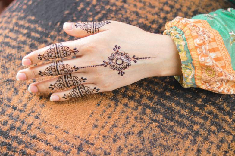 Intricate Mehndi Design Indian Wedding