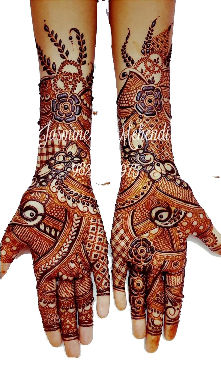 Download Intricate Mehndi Designon Hands2023 | Wallpapers.com