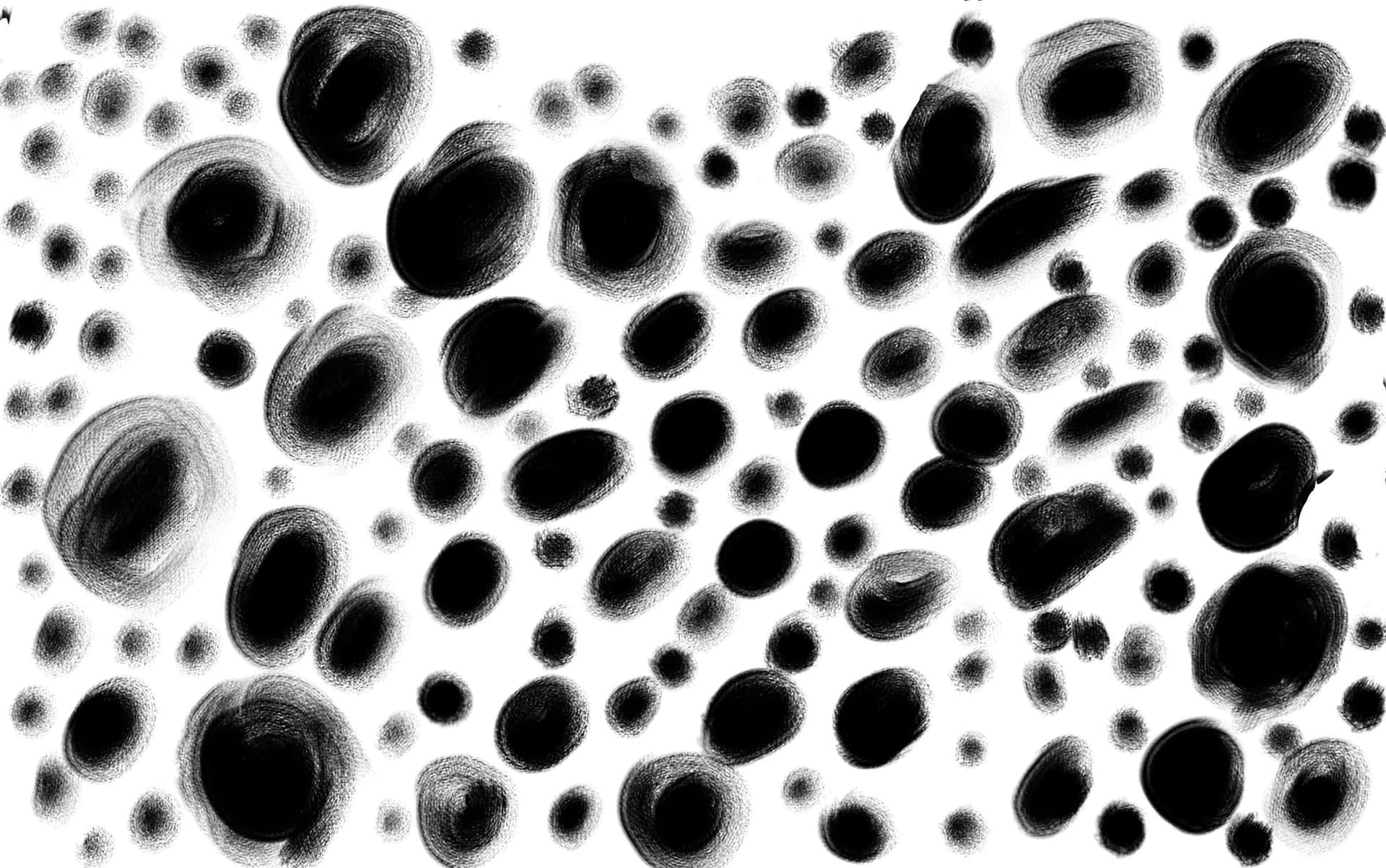 Intricate Monochrome Dot Pattern Wallpaper