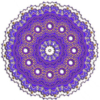 Intricate Purple Mandala Pattern.jpg PNG