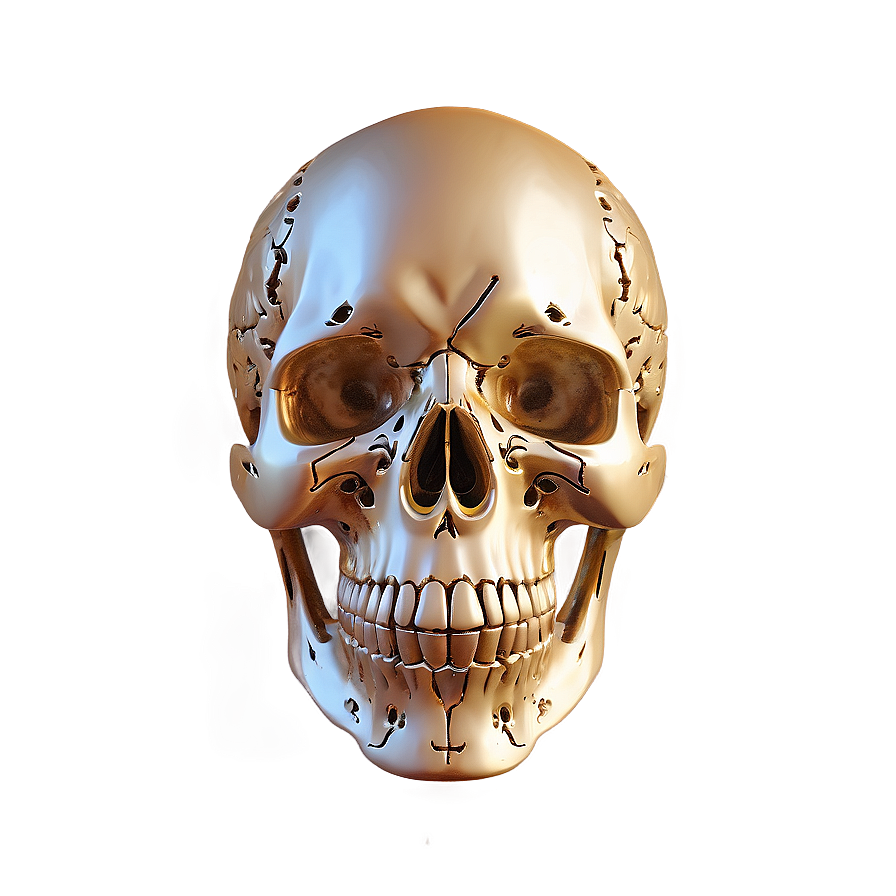 Intricate Skull Design Png A PNG