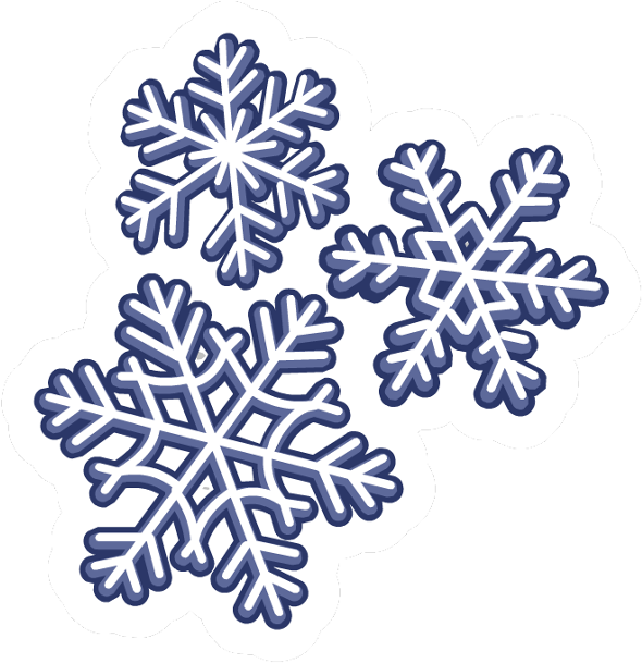 Intricate Snowflake Designs PNG