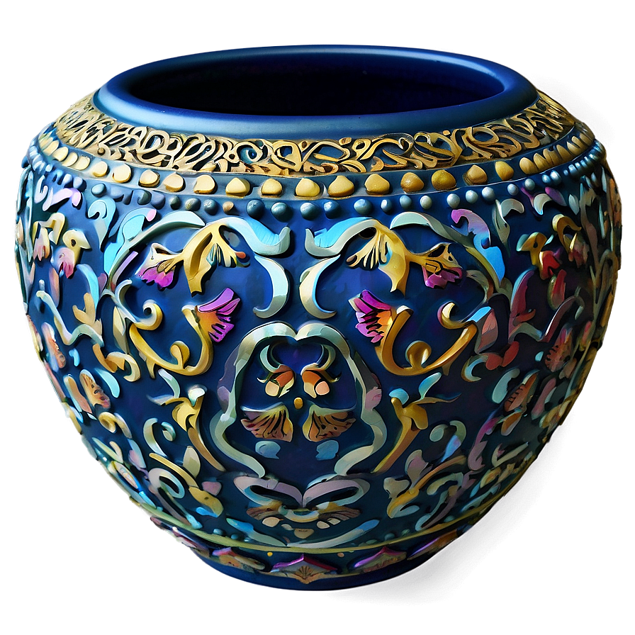 Intricate Urn Pattern Png 06132024 PNG