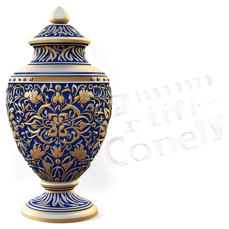 Intricate Urn Pattern Png Mdc PNG