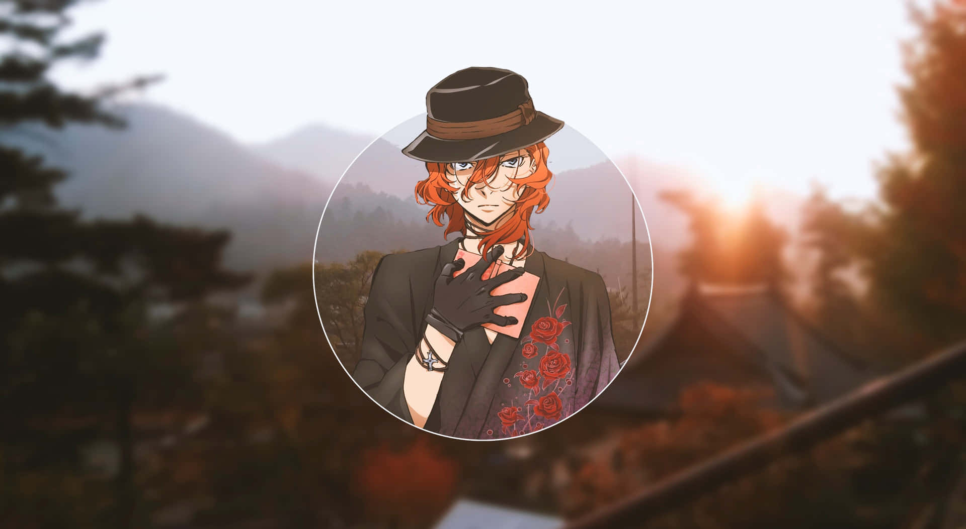 Intriguing Portrait Of Chuuya Nakahara Wallpaper