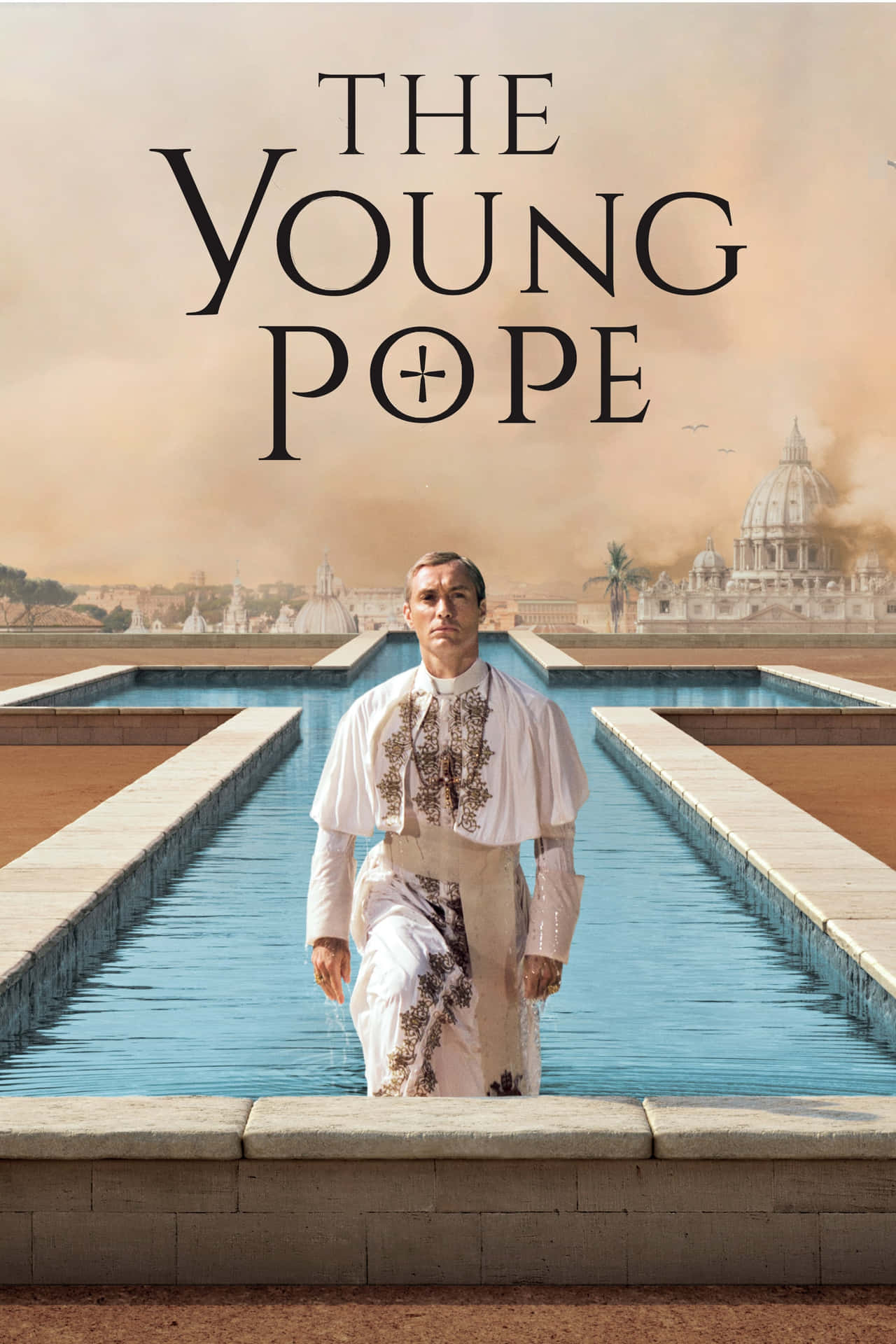 Intriguing Scene From The Young Pope Series Wallpaper