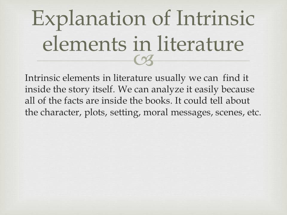 In-depth Analysis of Intrinsic Elements in Literature Wallpaper