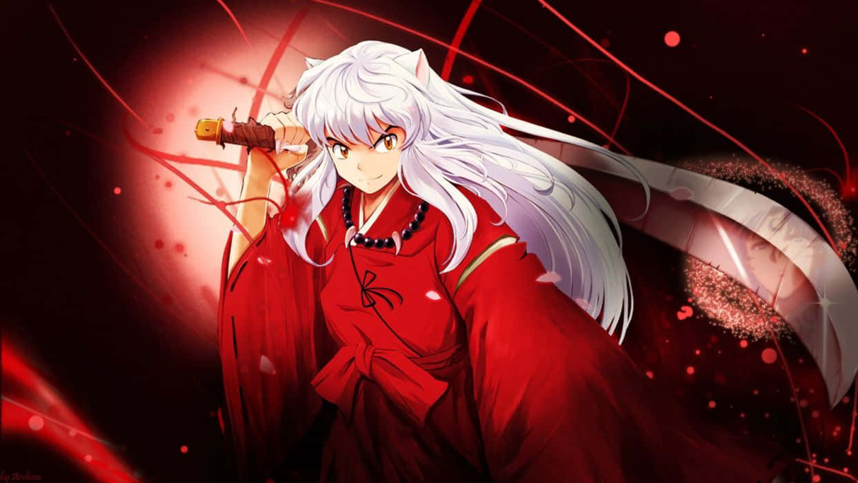 Inuyasha in All His Glory Wallpaper