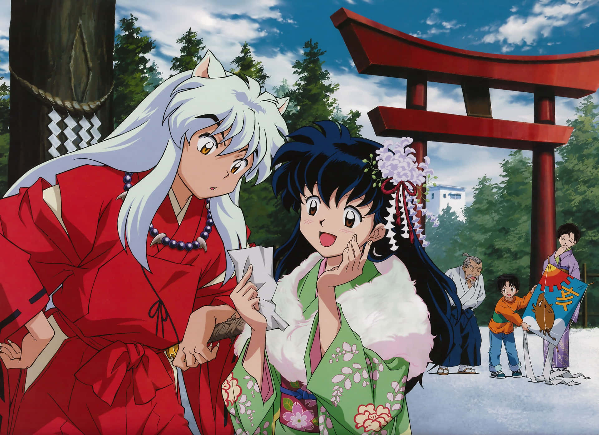 Unlock a World of Adventure with Inuyasha 4K Wallpaper