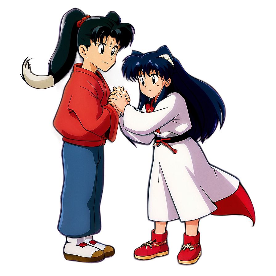 Download Inuyasha And Kagome Love Png Plb25 | Wallpapers.com