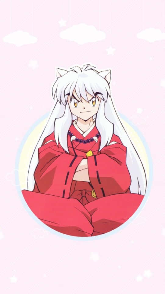 Inuyasha And Rin In A Peaceful Moment Wallpaper