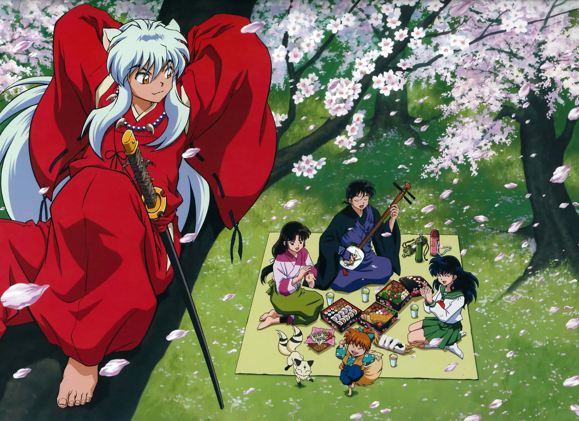 Inuyasha Vowing to Protect Kagome