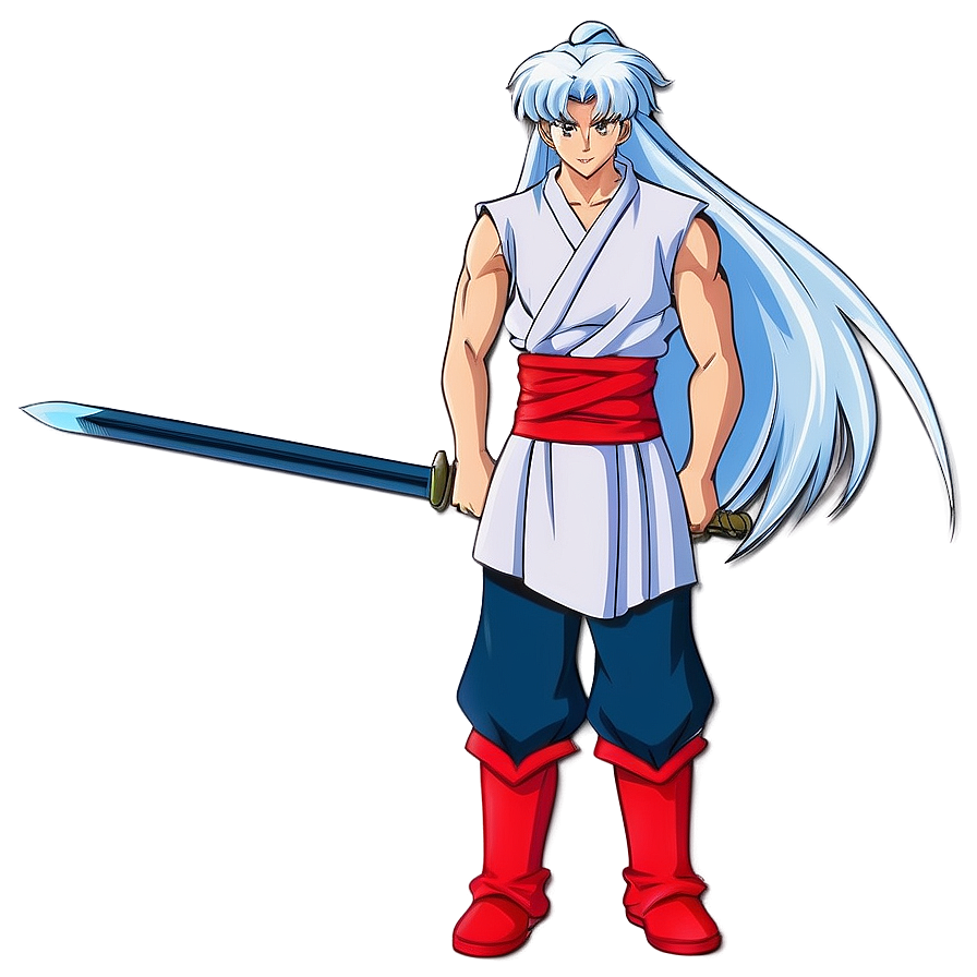 Download Inuyasha Feudal Fairy Tale Png Oif | Wallpapers.com