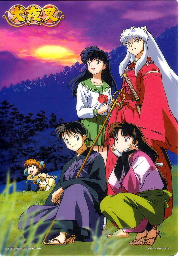 Latar Belakang Matahari Terbenam Inuyasha Wallpaper