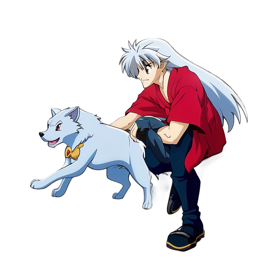 Download Inuyasha Jaken And Rin Png Net | Wallpapers.com