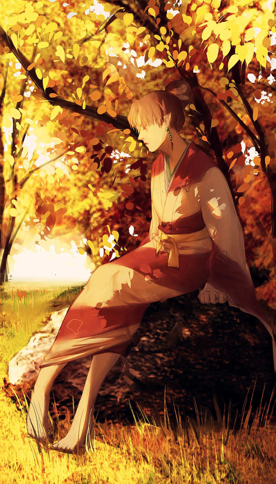 Caption: Kagura of the Wind from Inuyasha Wallpaper