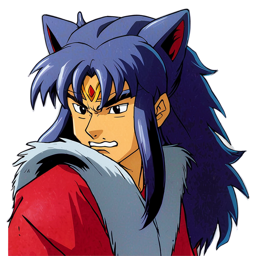 Download Inuyasha Koga Wolf Demon Png 06232024 | Wallpapers.com