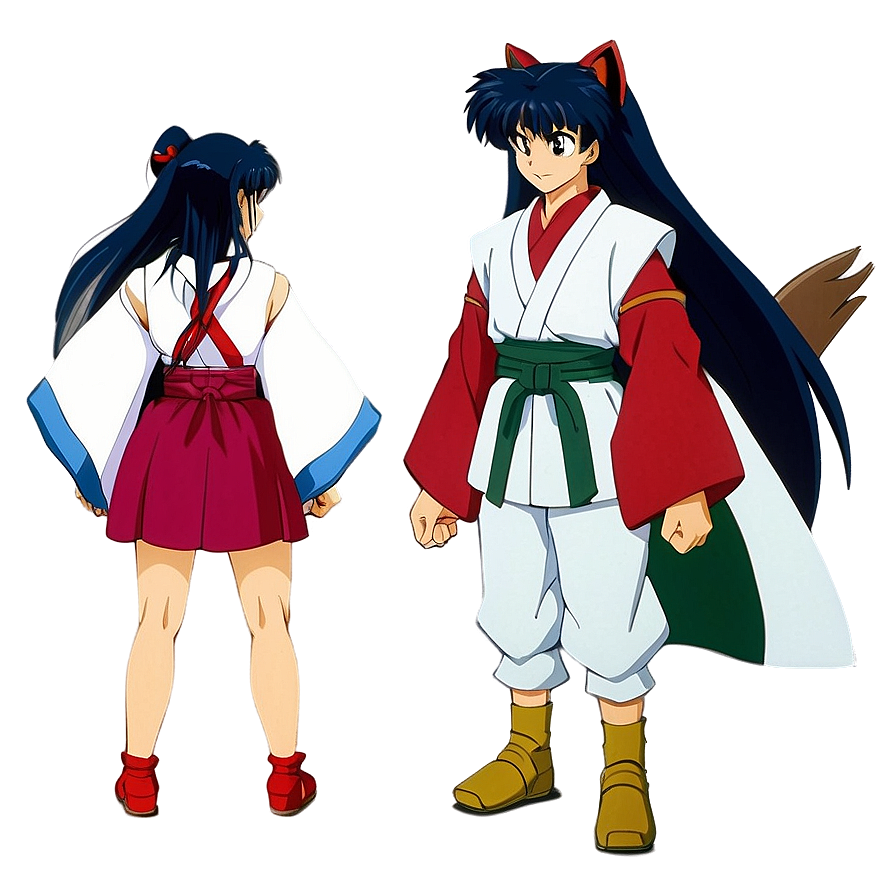 Download Inuyasha Kohaku's Redemption Png Qfe | Wallpapers.com