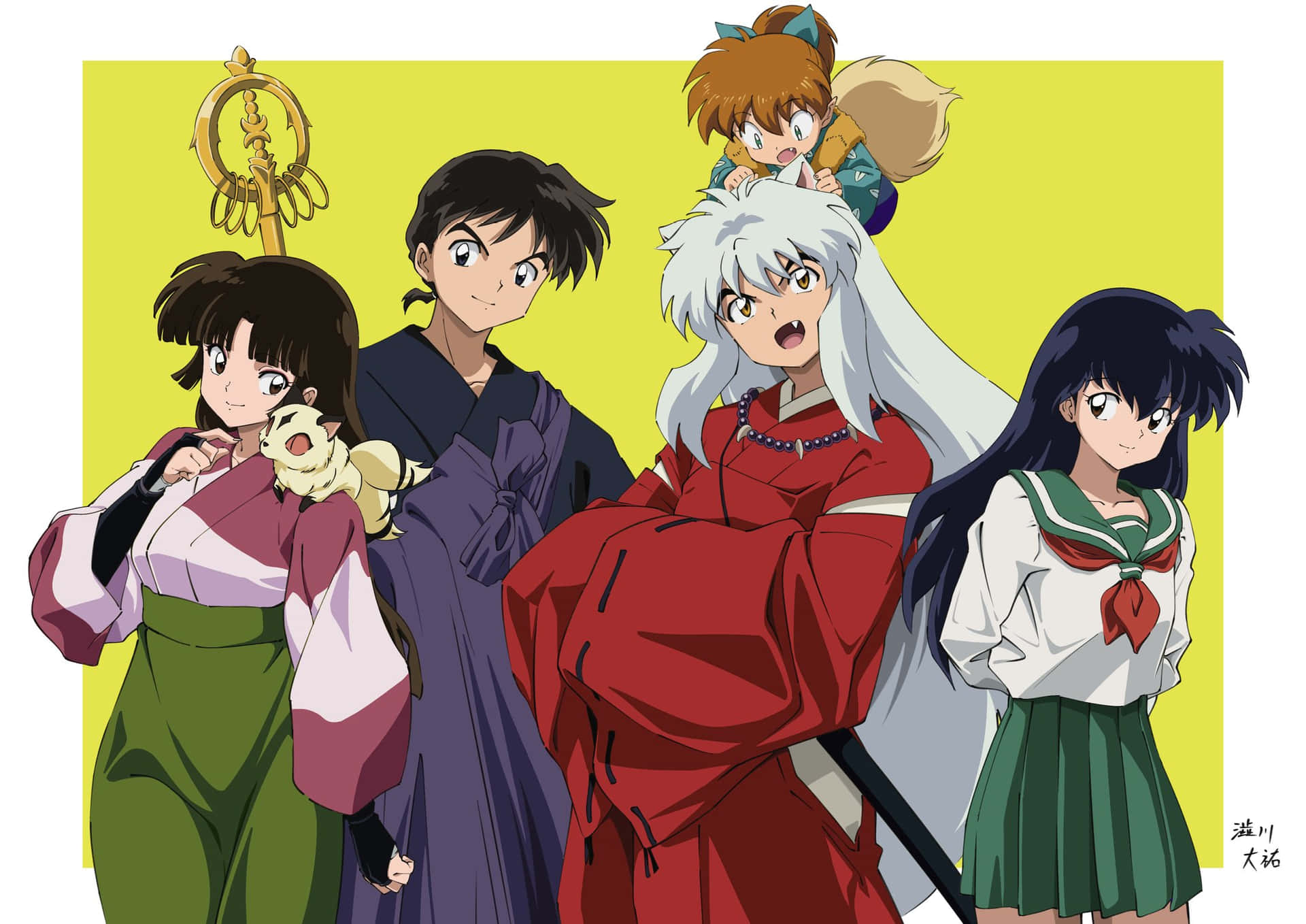 Karakter Utama Inuyasha Wallpaper