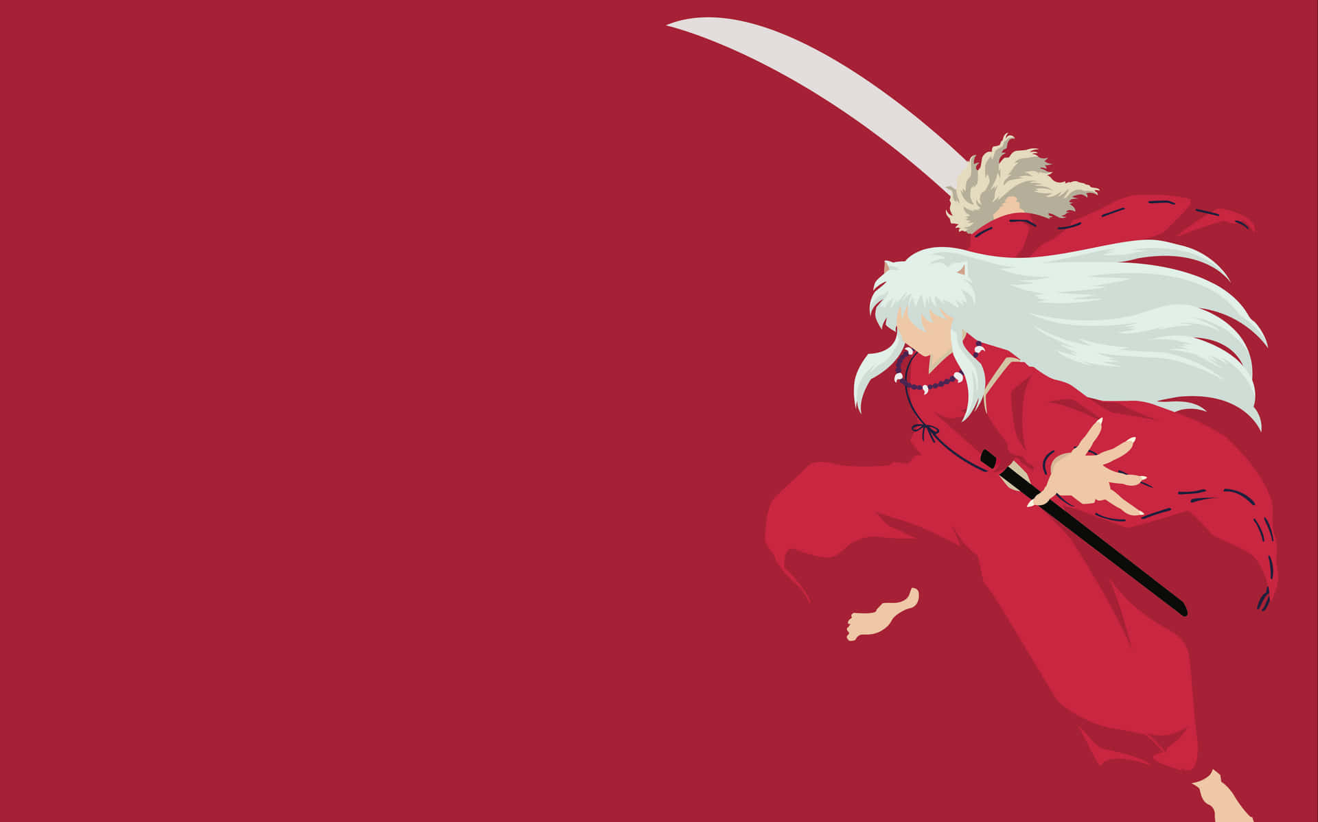 Inuyasha, the half-demon in search of the Sacred Jewel