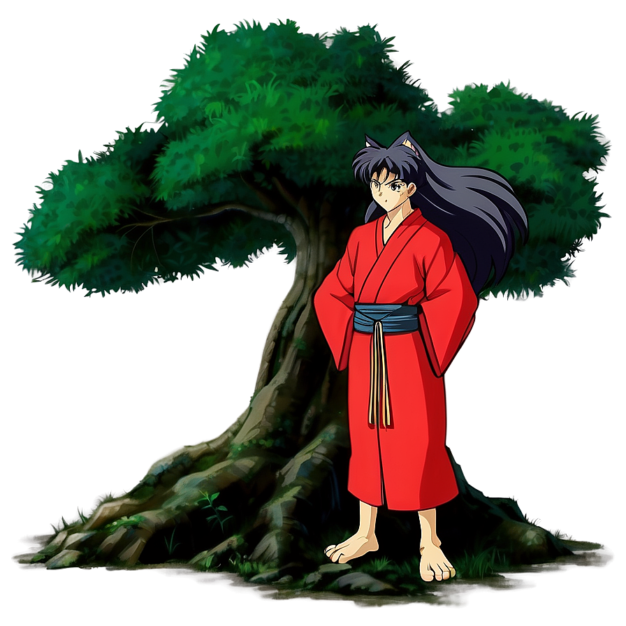 Download Inuyasha Sacred Tree Png 10 | Wallpapers.com