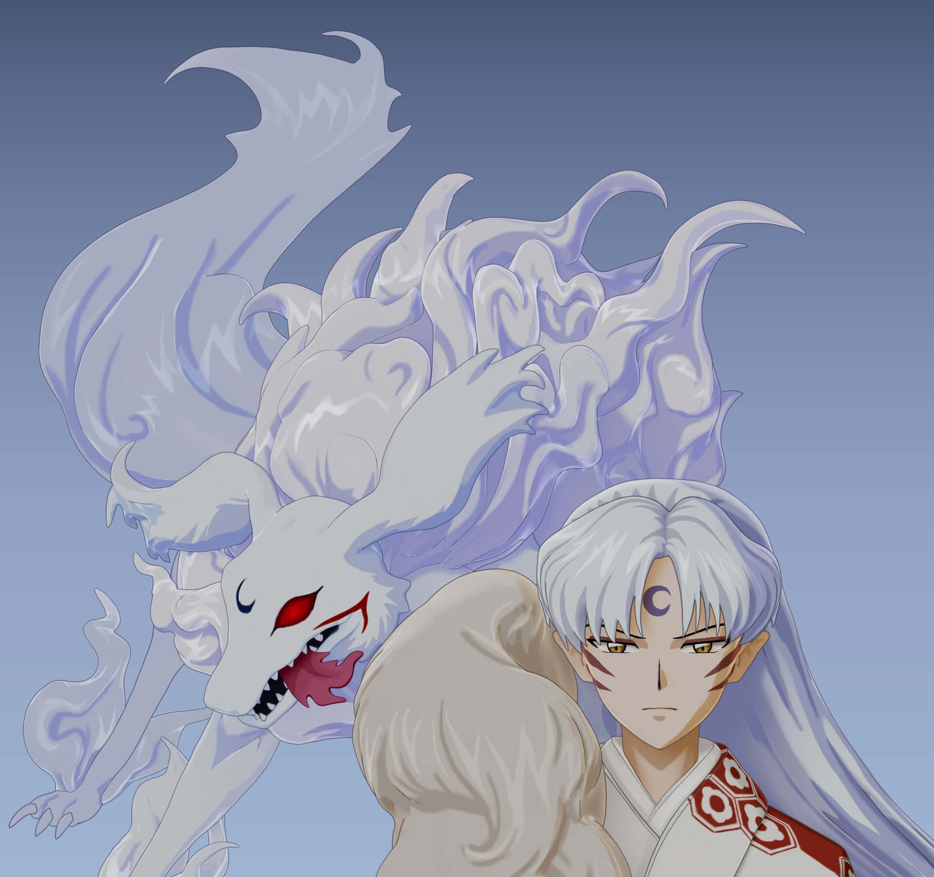 Inuyasha Yokai - Legendary Creatures and Mystical Beings Wallpaper