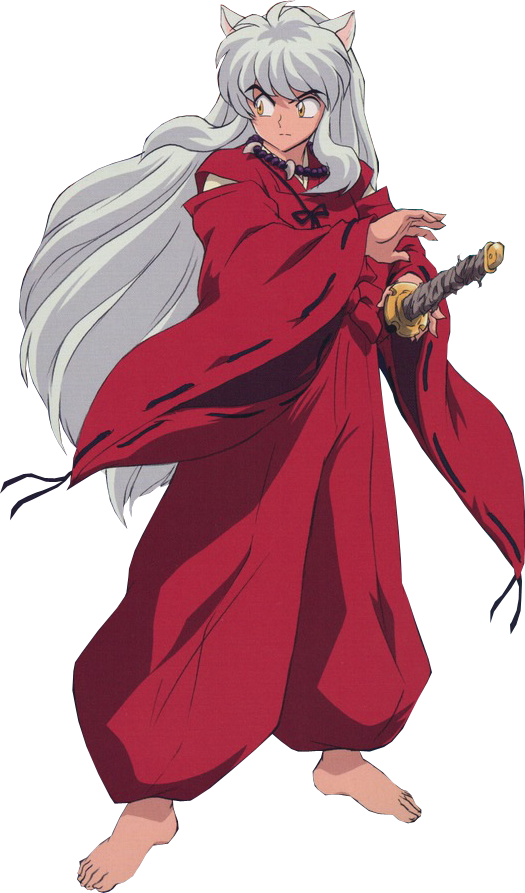 Inuyasha_ Anime_ Character_ Pose PNG