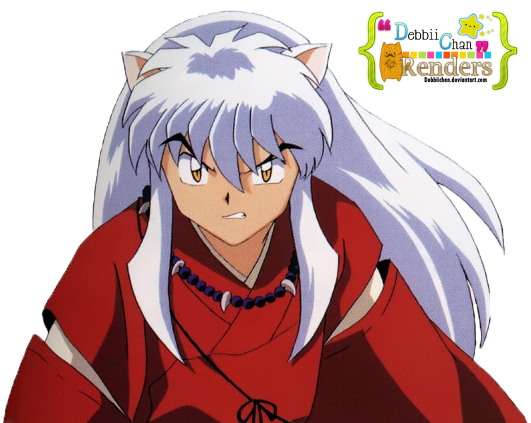 Inuyasha_ Anime_ Character_ Render.png PNG