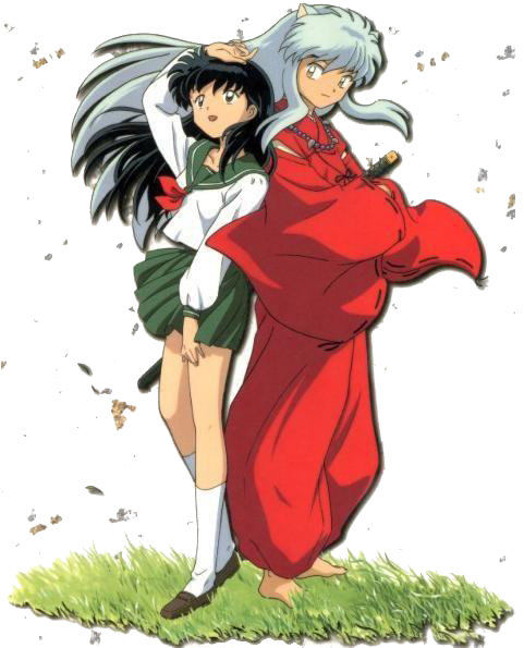 Inuyashaand Kagome Together PNG