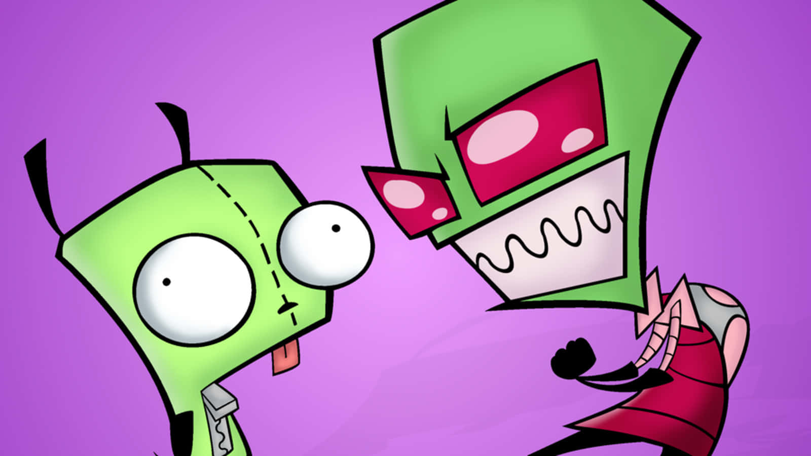 "Invader Zim is about to take over!"