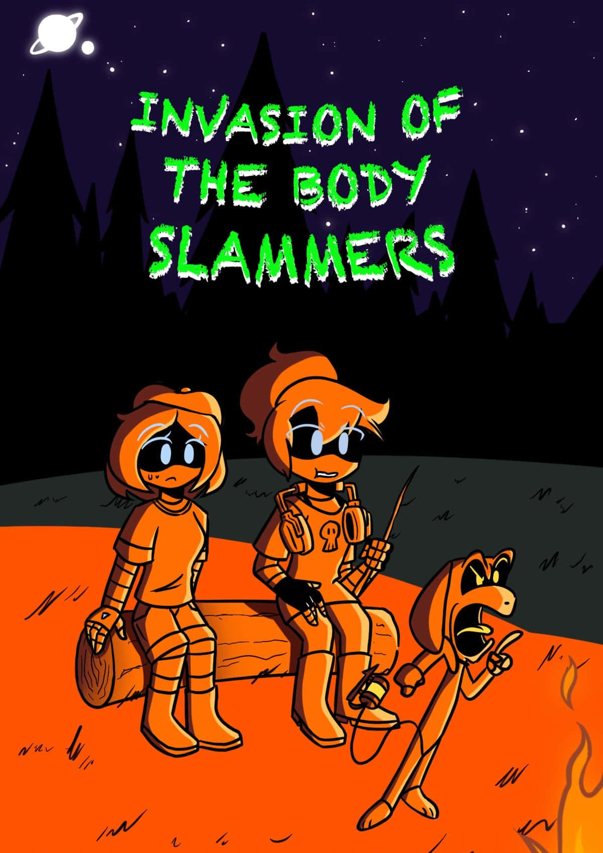 Invasionofthe Body Slammers Poster Wallpaper