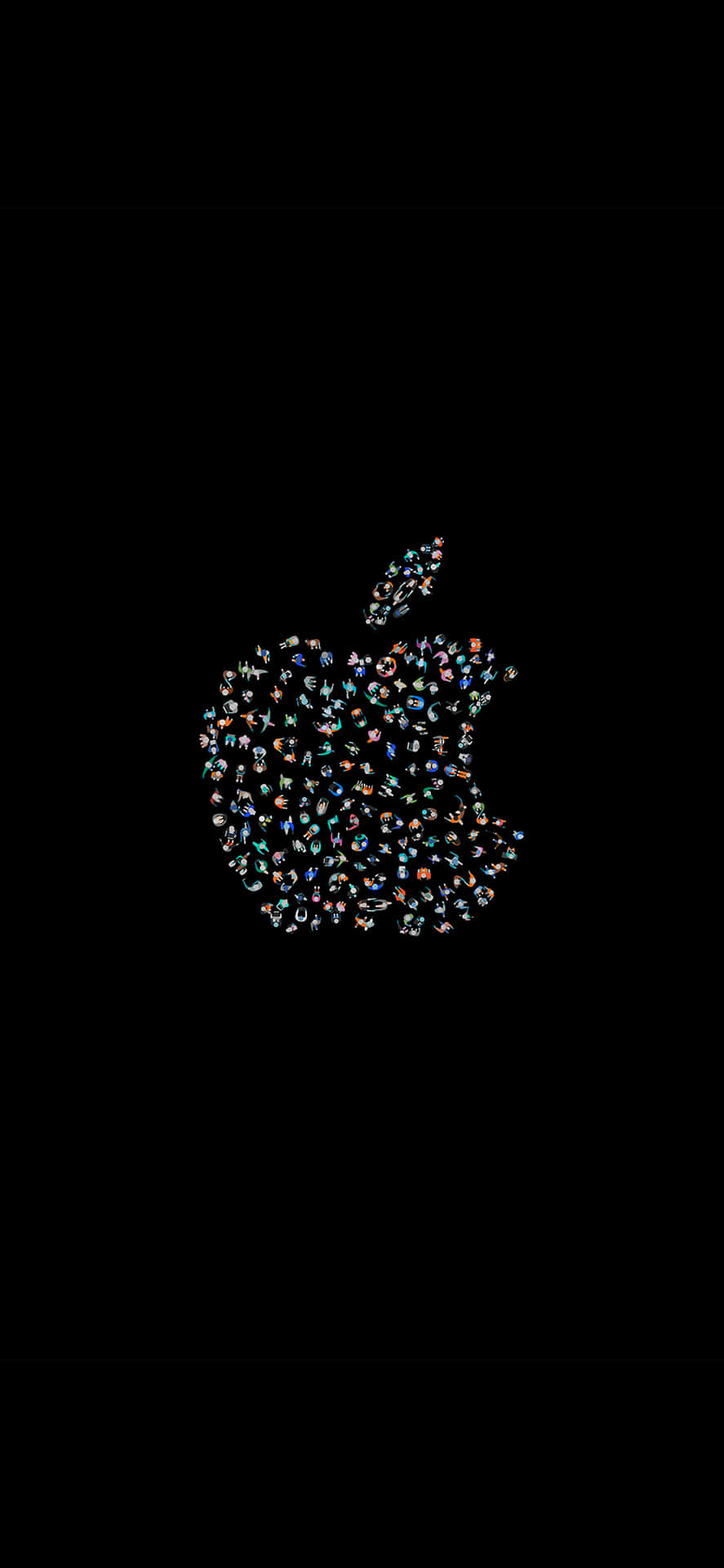 Innovativeslogo, Beeindruckender Apple Hd-bildschirm Für Das Iphone. Wallpaper
