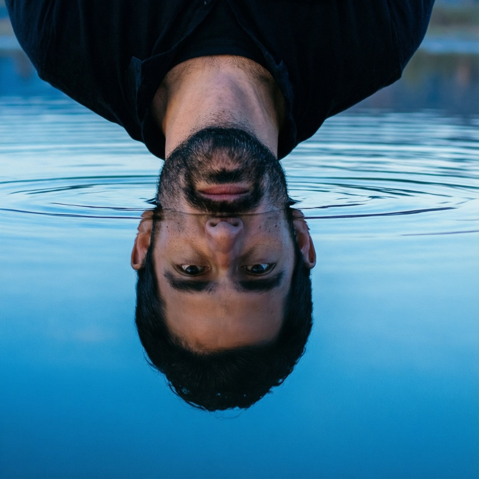 Reflexão invertida Papéis de Parede