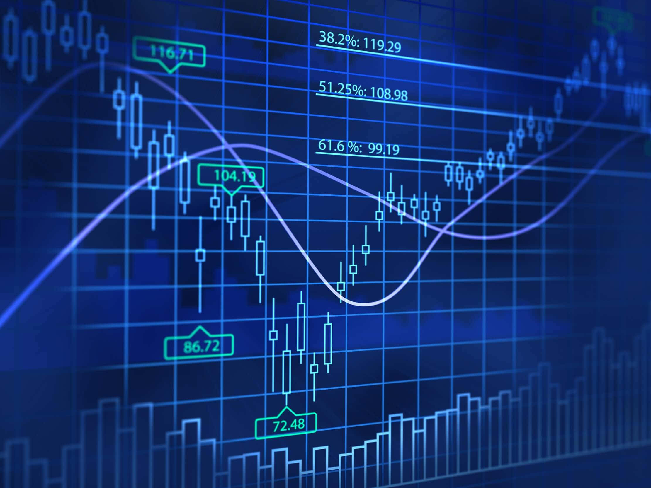 Investors analyzing stock market trends on screens