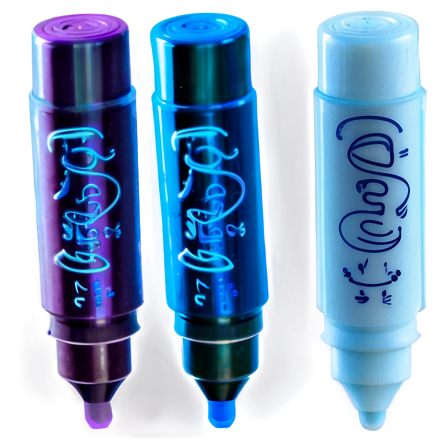 Invisible Ink Markers Pack Png Ifo13 PNG