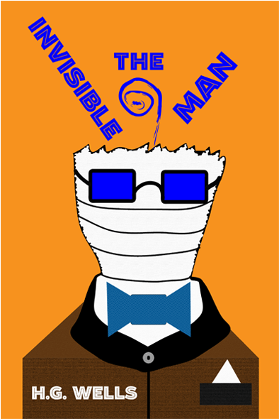 Invisible Man Book Cover Art PNG