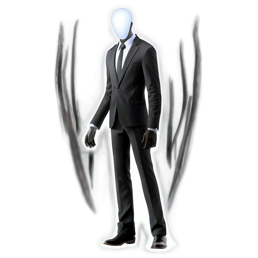 Download Invisible Slender Man Png Lyr | Wallpapers.com