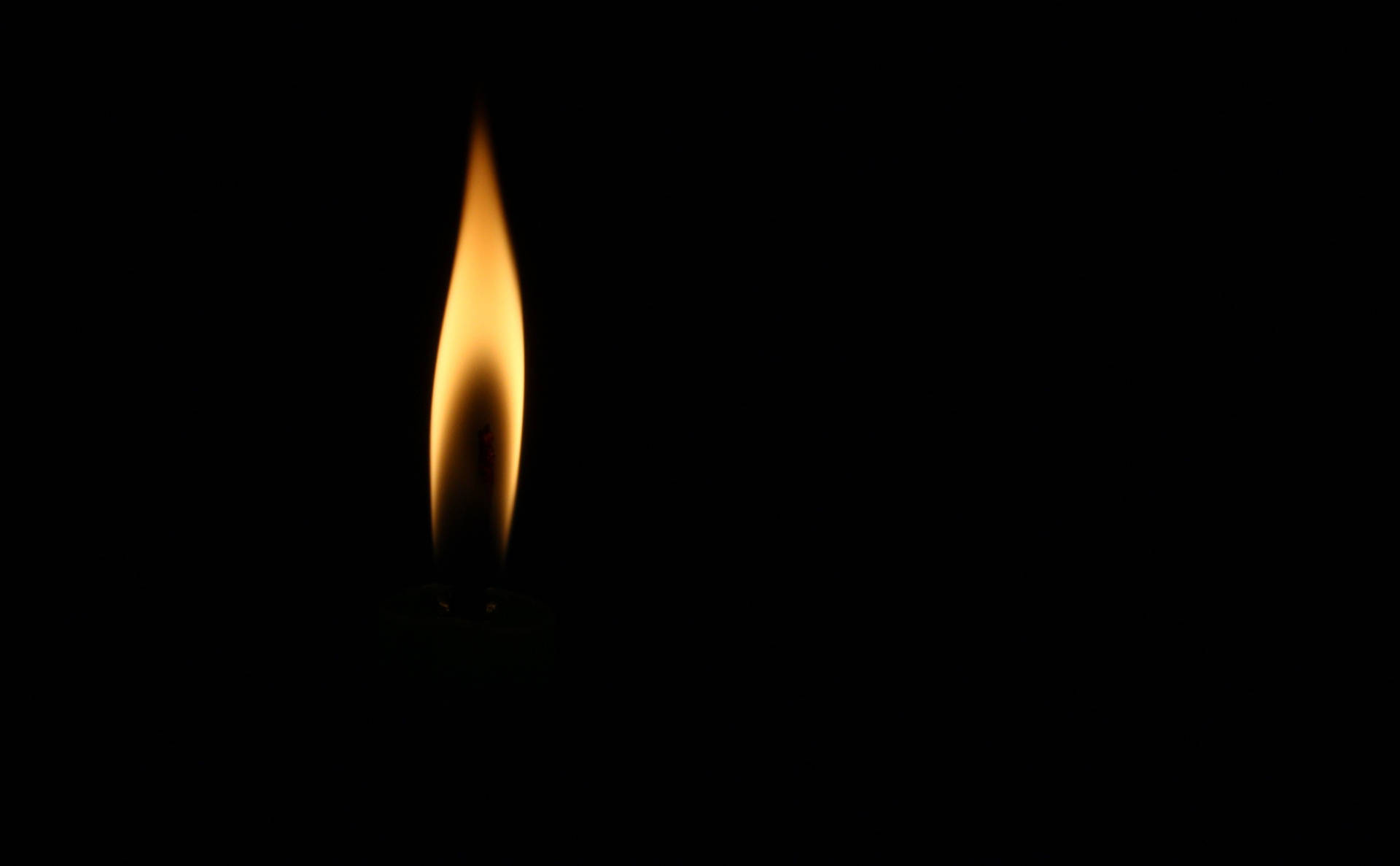 Mysterious Unseen Wax Candle Wallpaper