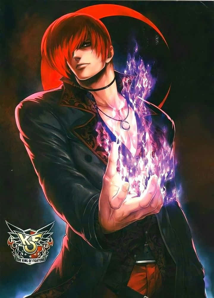 Download Iori Yagami a character from the popular The King of Fighters  video game series Wallpaper  Wallpaperscom