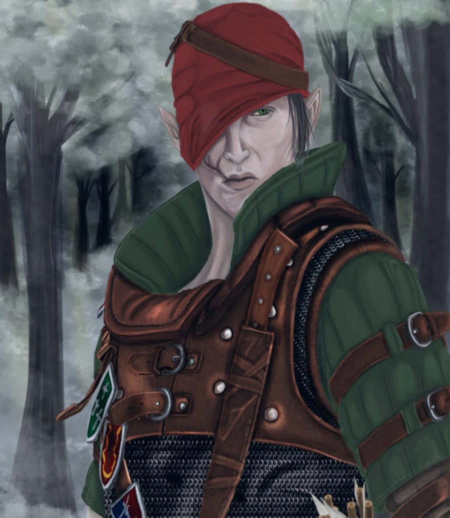 Iorveth, The Cunning Leader Of The Scoia'tael In The Witcher Series Wallpaper