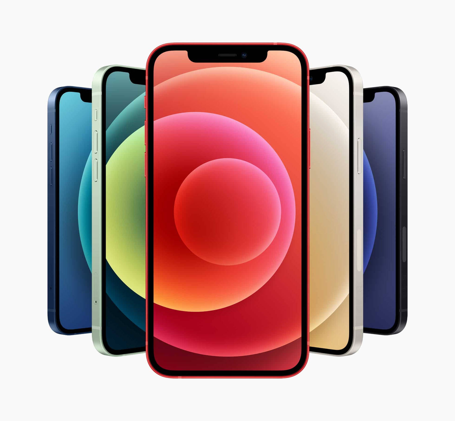 iOS 12 Apple iPhone Default Colorful Abstract Wallpaper