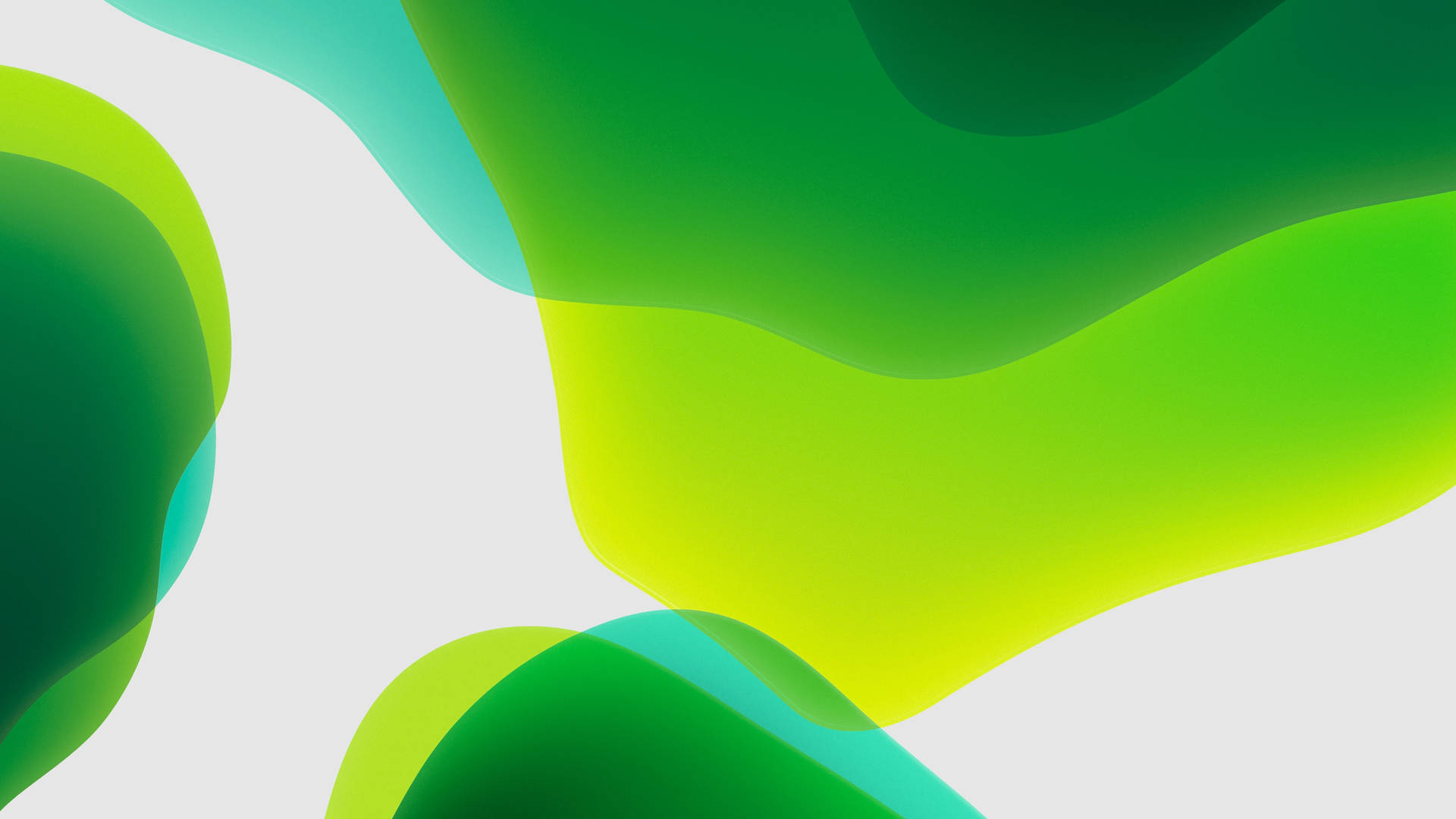 Ios 14 Green Abstract Art